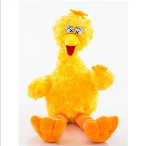 NEW Uniqlo KAWS x Sesame Street Big Bird Plush